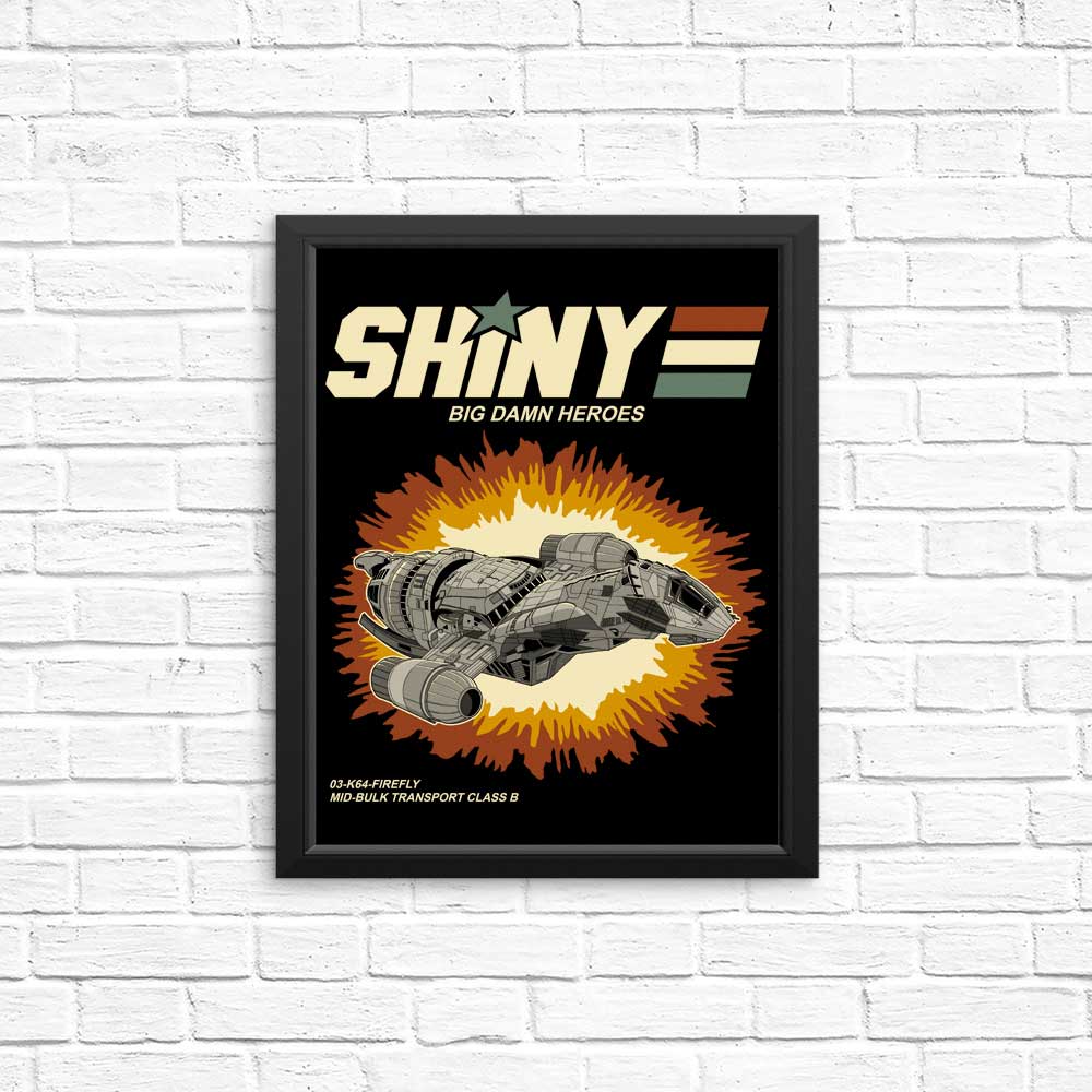Shiny Heroes - High - quality Posters and Art Prints