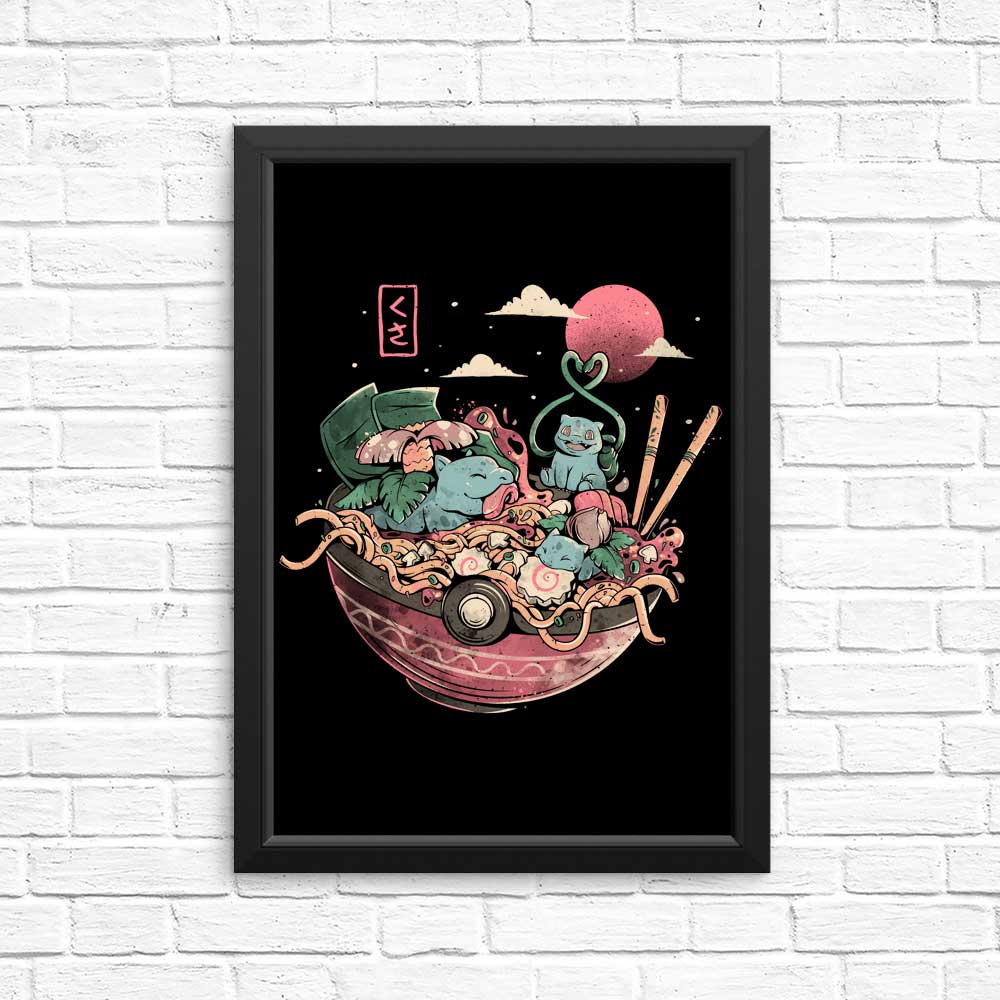 Grass Bowl Wall Posters and Prints for Decor
