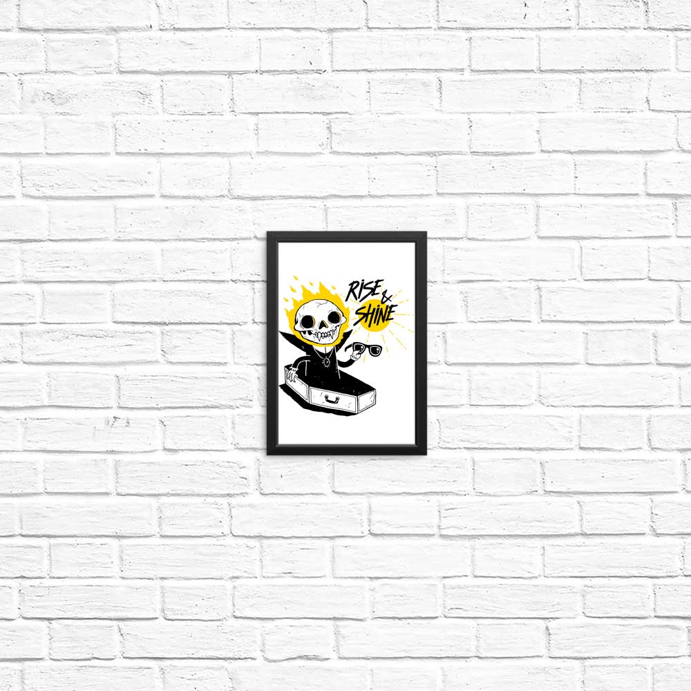 Rise and Shine Wall Decor - High - Quality Posters and Prints