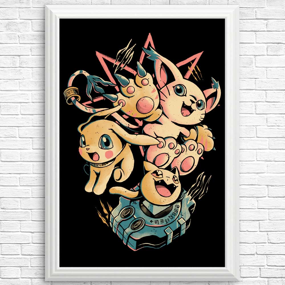 Digital Evolution of Cats - High - Quality Posters and Prints