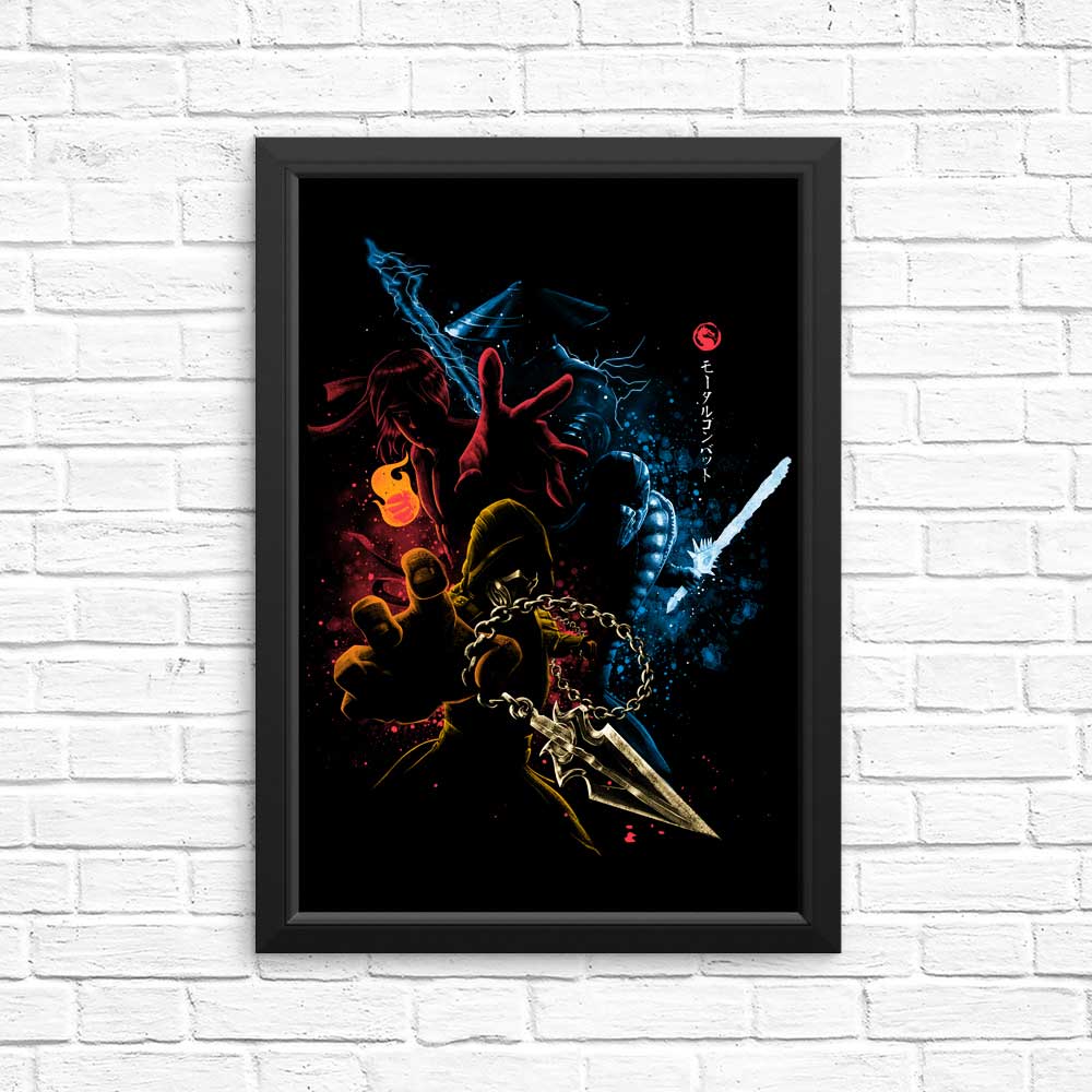 Stunning Mortal Fighters Posters and Prints from Teesgeex