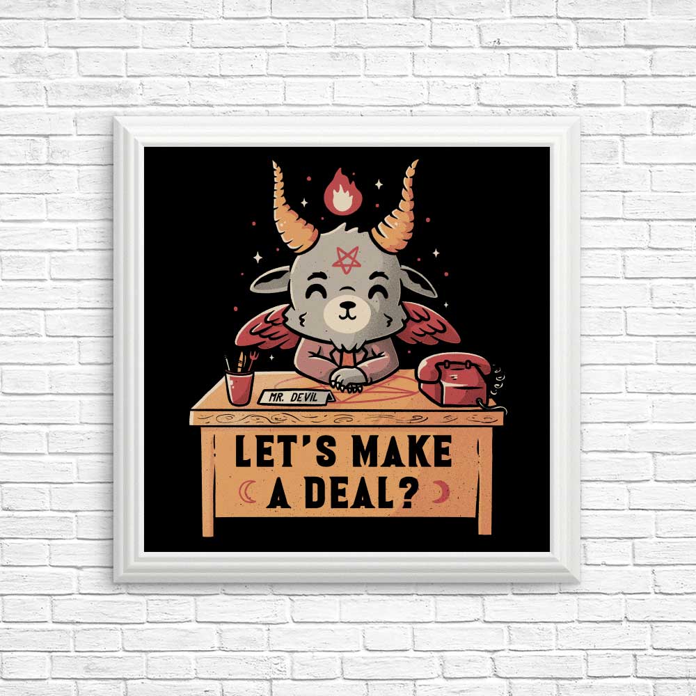 Let's Make a Deal - High - Quality Posters and Prints for Decor