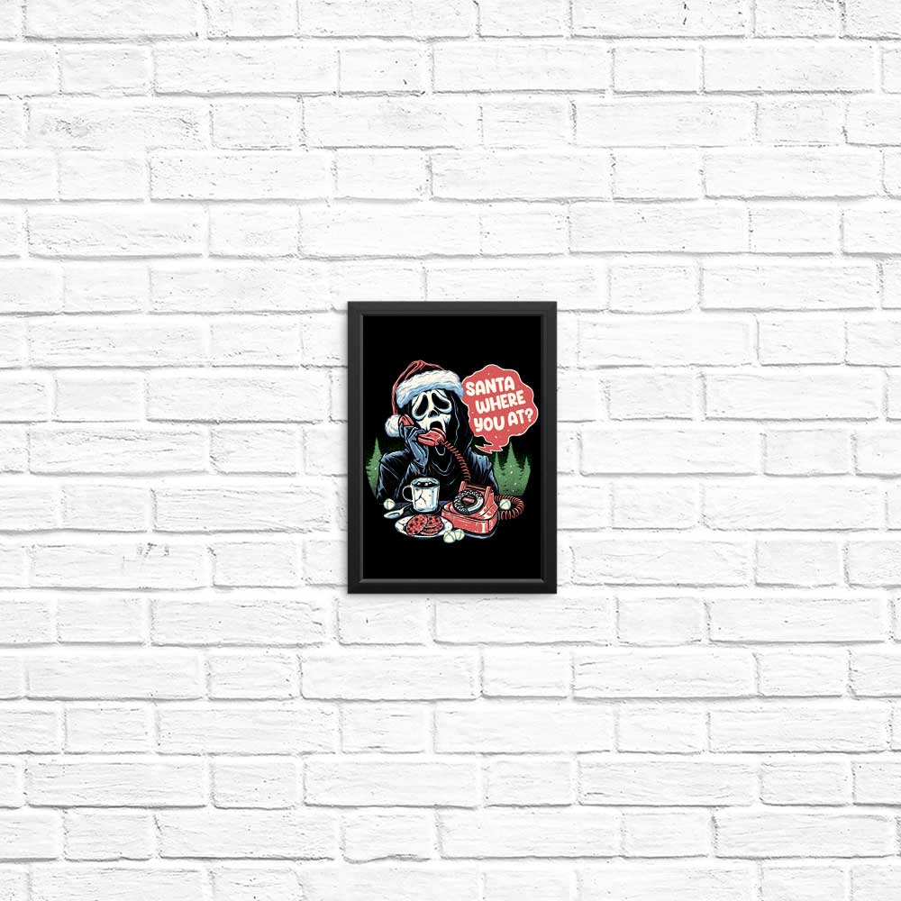 Fun 'Santa Where You At' Posters & Prints by Momma Gorilla