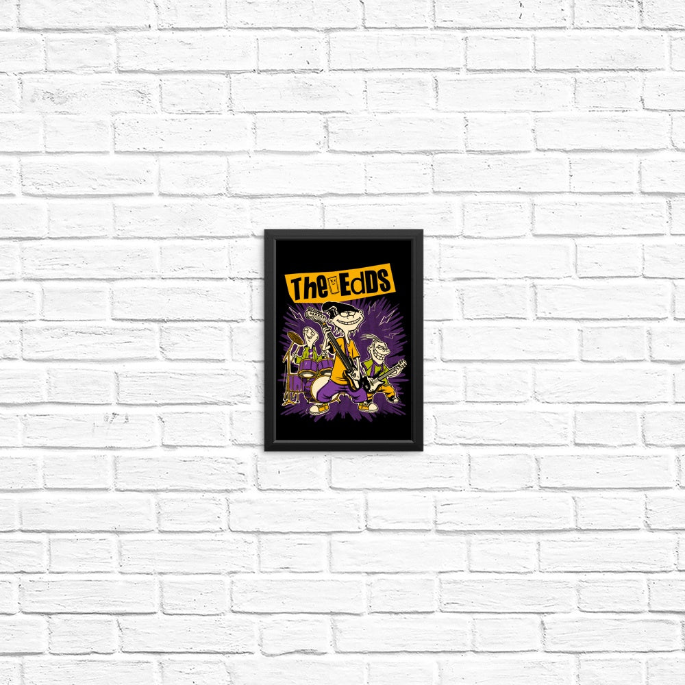 Cartoon Rock Band Art Posters and Prints for Decoration