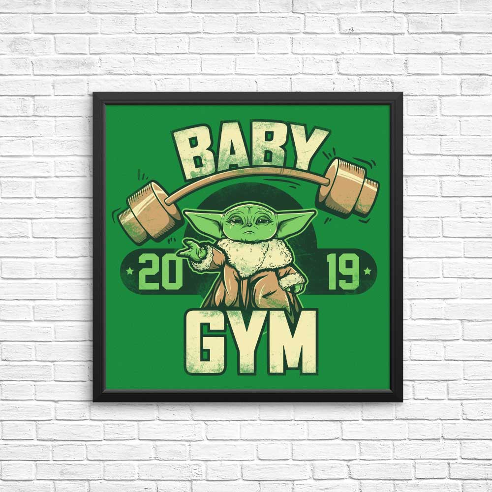 Baby Gym Wall Decor - High - Quality Posters and Prints