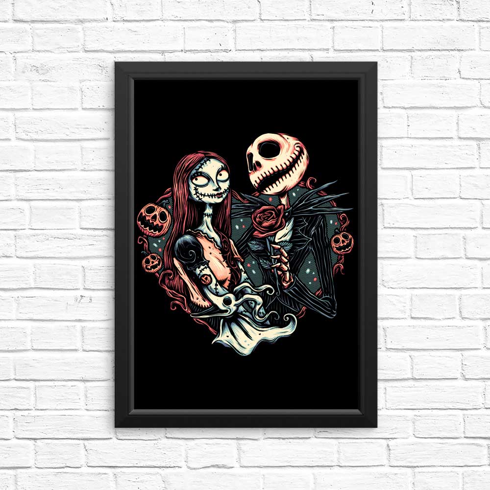 Skeletal Love - Artistic Posters and Prints