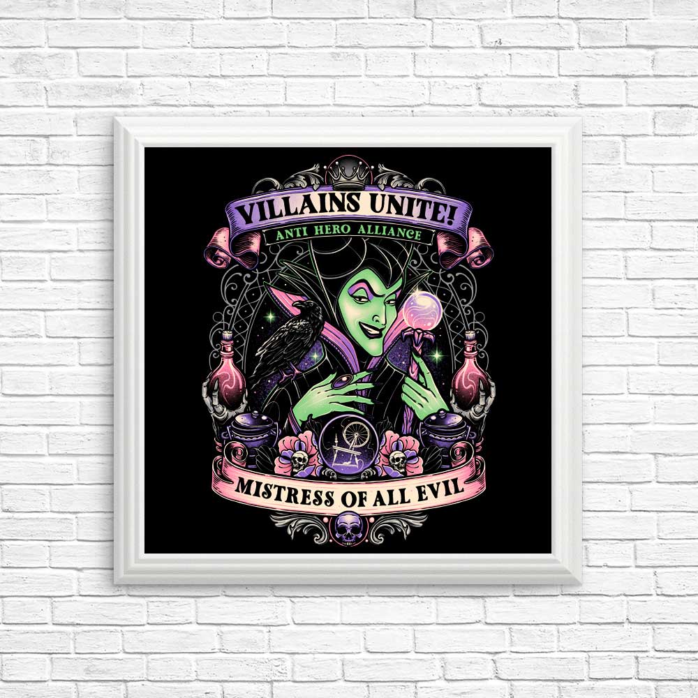Stunning Posters and Prints Inspired by 'Mistress of All Evil'