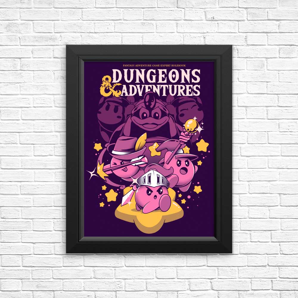 High - Quality Dungeons and Adventures Posters & Prints
