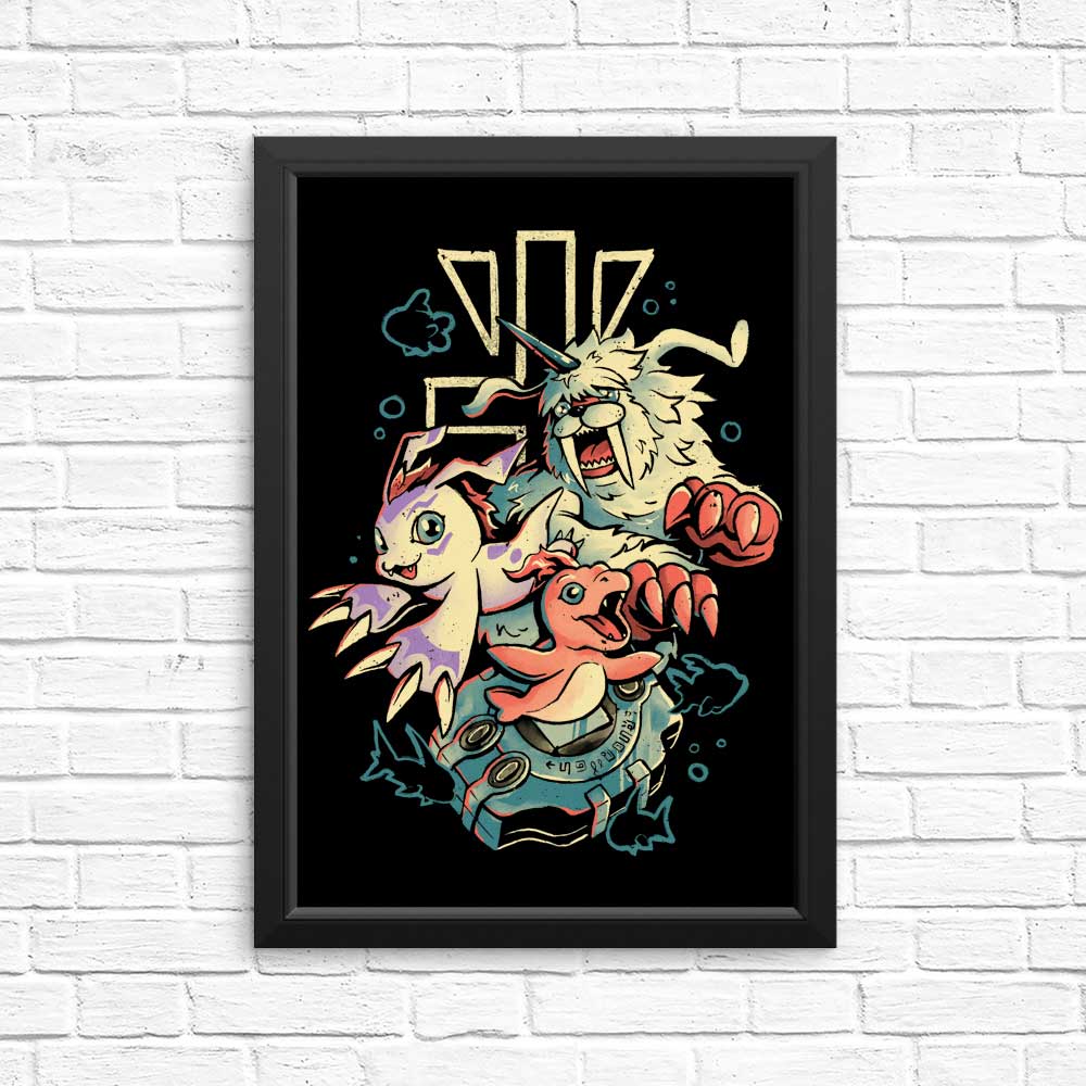 Evolution of Digital Seal - High - quality Posters and Prints
