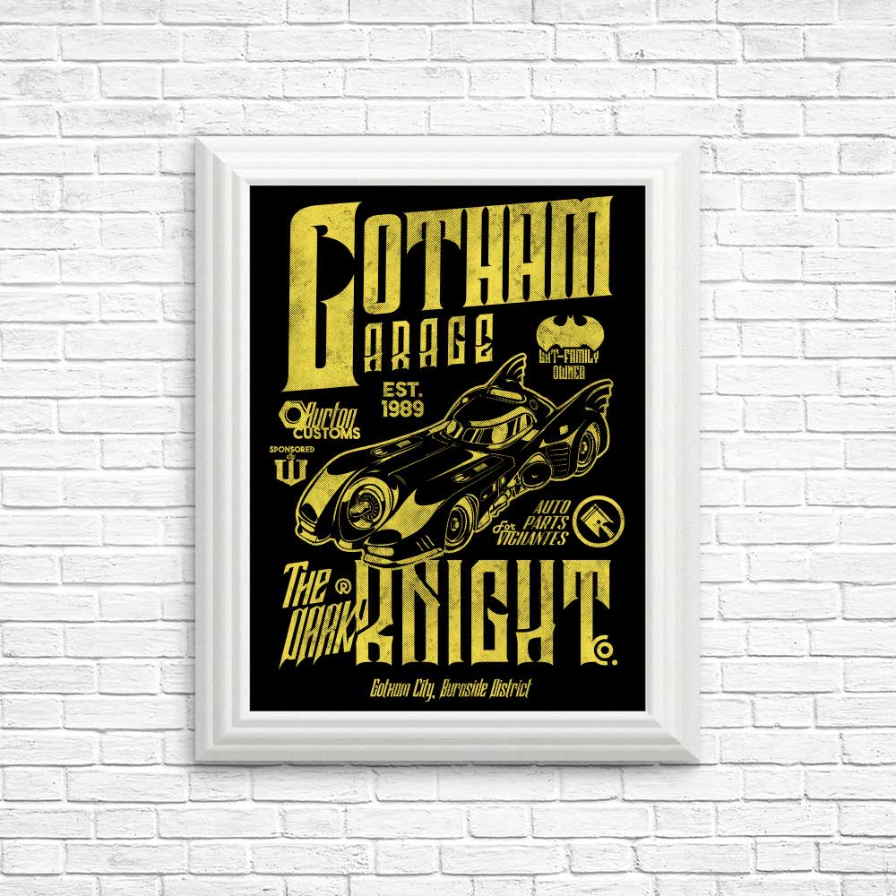 Unique Gotham Garage - High - Quality Posters and Prints