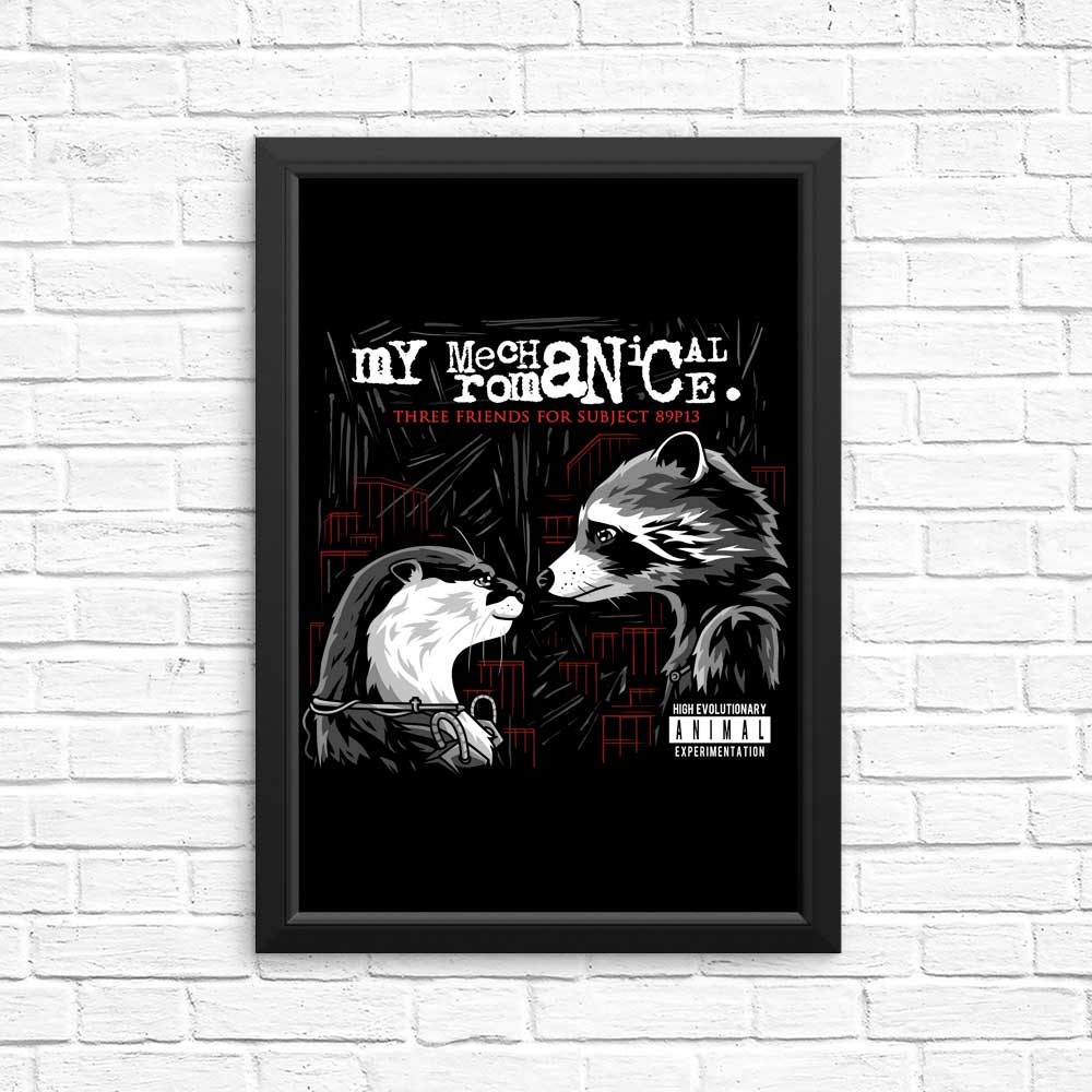 Mechanical Romance-themed Posters and Prints from Prime Premne Design