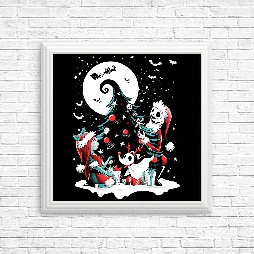 Alemaglia's Spooky Christmas Nightmare Posters and Prints