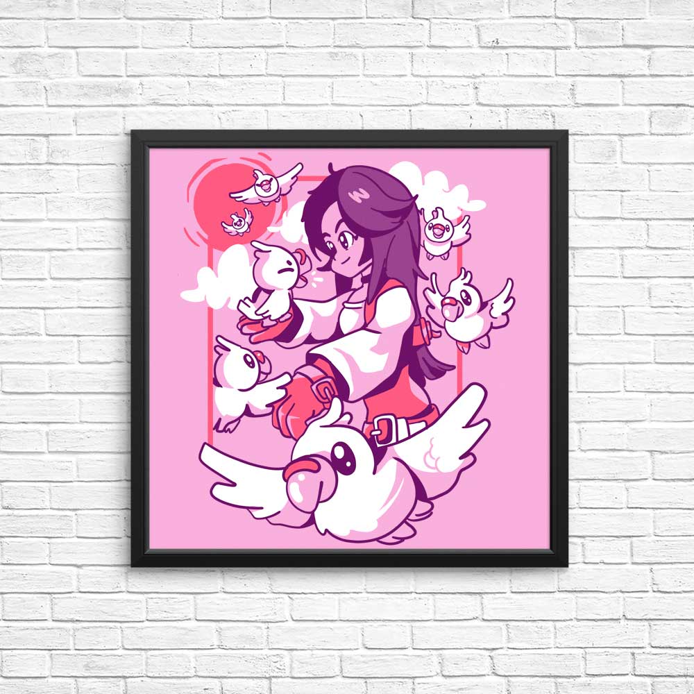 Heartfelt Song - High - quality Posters & Prints by Sketchdemao