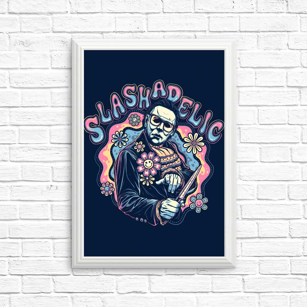 Slashadelic High - Quality Posters & Prints by Momma Gorilla