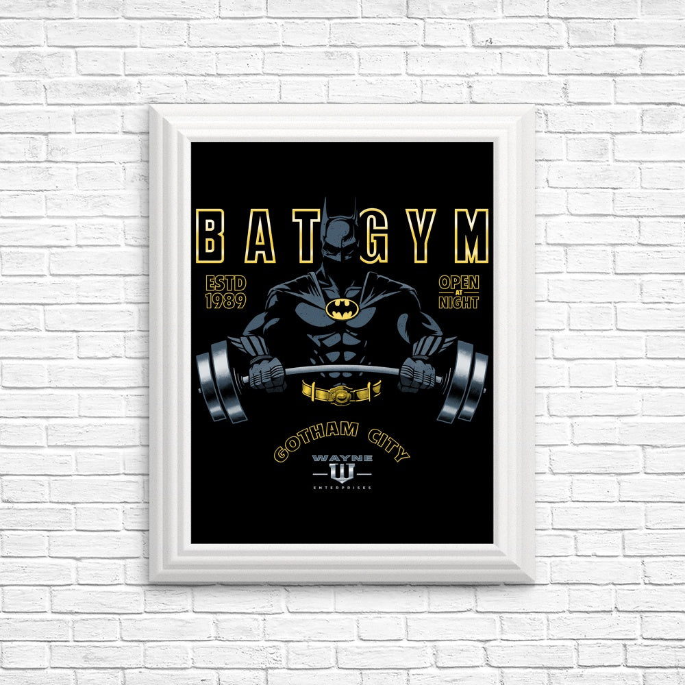 Teesgeex Bat Gym 89 High - Quality Posters & Prints