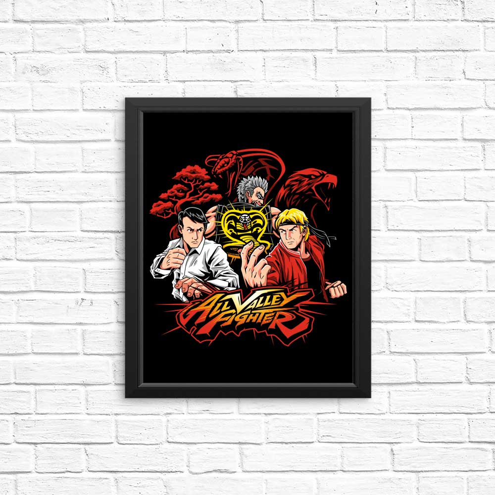 High - Quality All Valley Fighter Posters and Prints