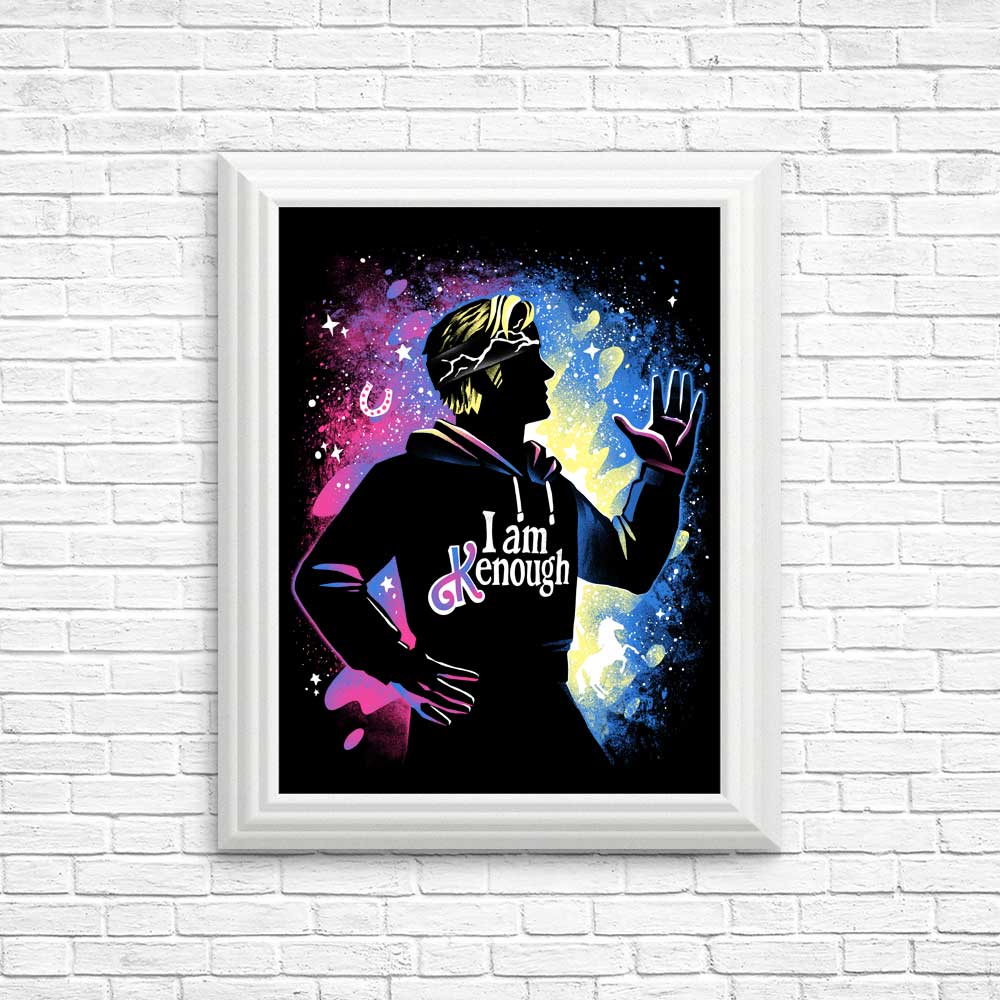 Inspirational 'I Am Enough' Wall Art - Posters and Prints