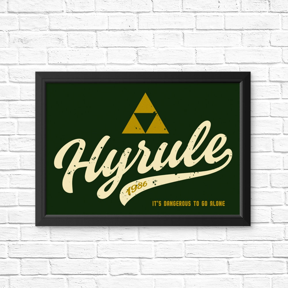 Antique-Style Hyrule Posters and Prints