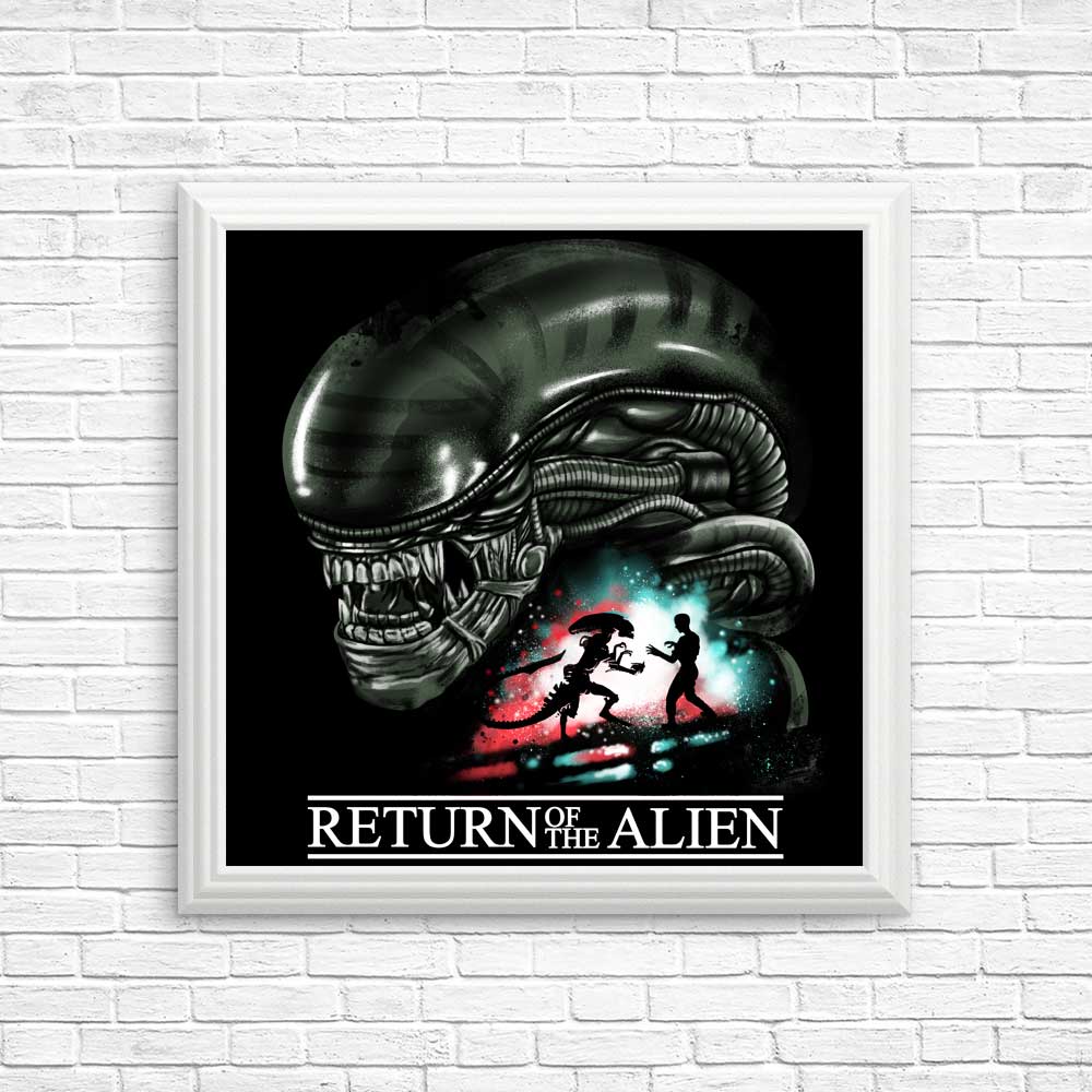 Alien's Return - High - Quality Posters and Prints