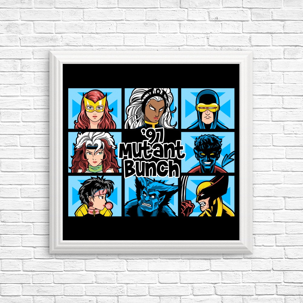 1997 Mutant Bunch High - Quality Posters and Prints