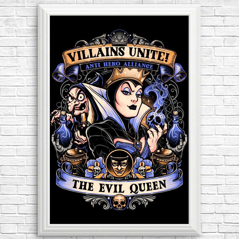 High - quality Evil Queen Posters & Prints from Momma Gorilla