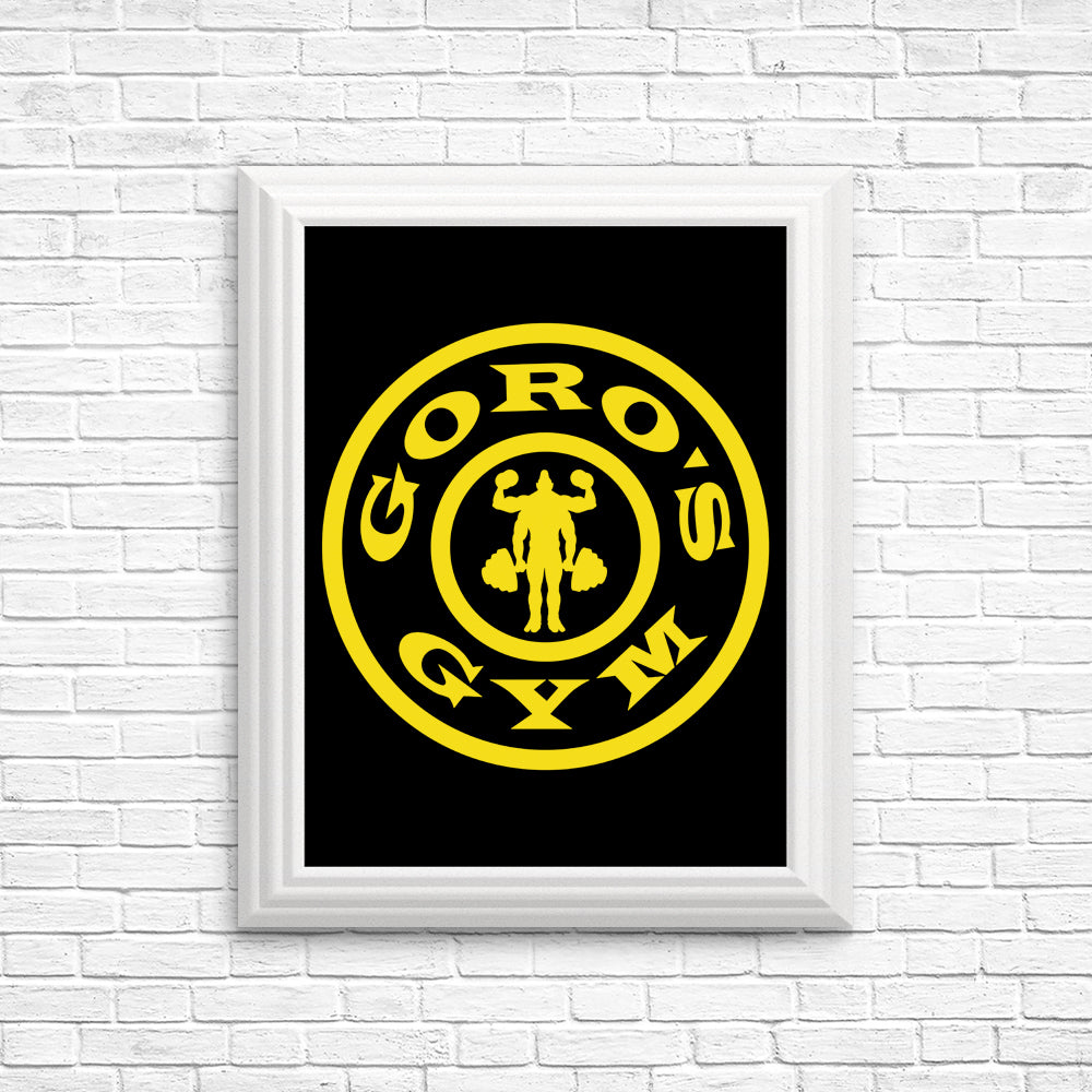 Goro's Gym - High - quality Wall Posters and Prints