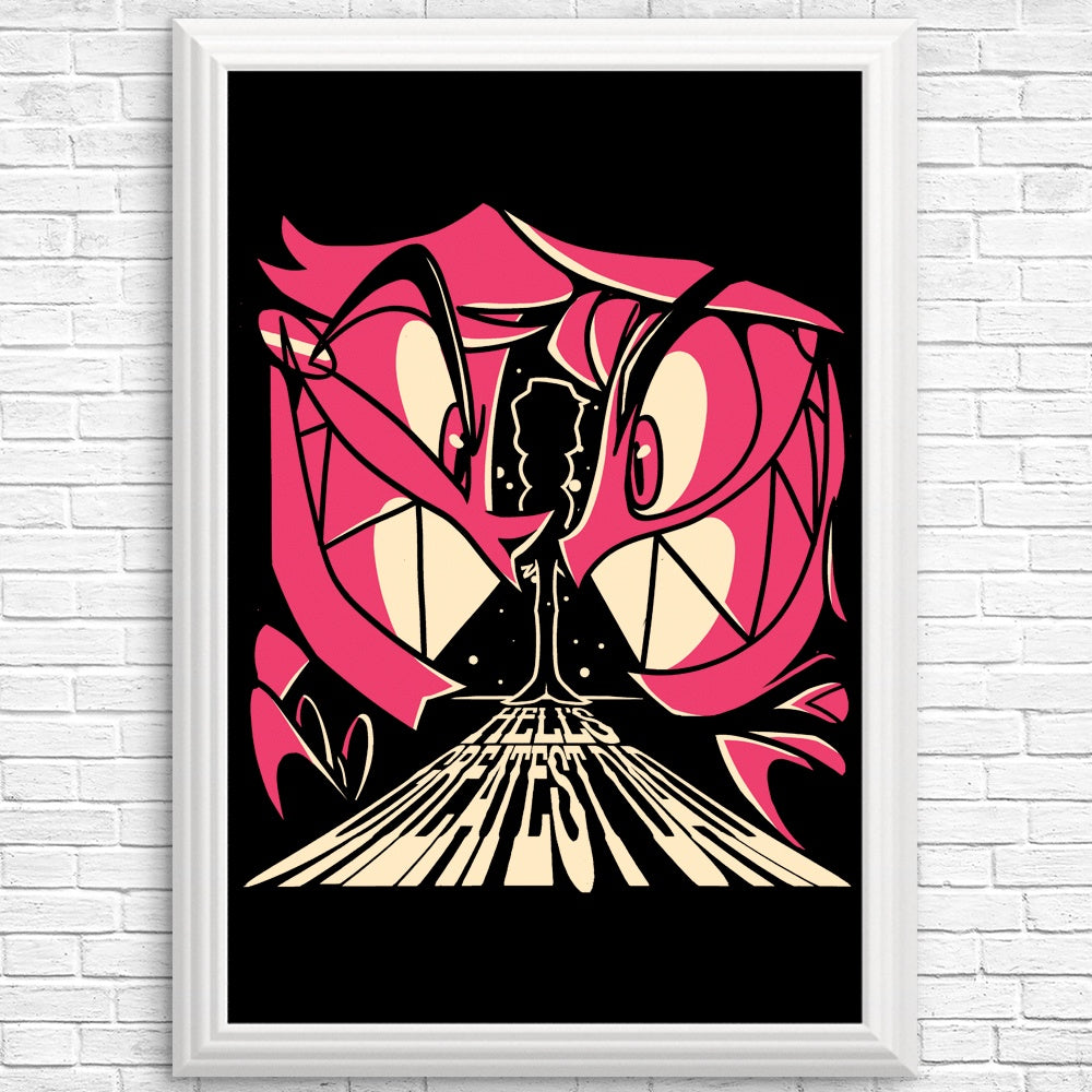 Hell's Greatest Dad Wall Posters and Prints - Decorative Artwork