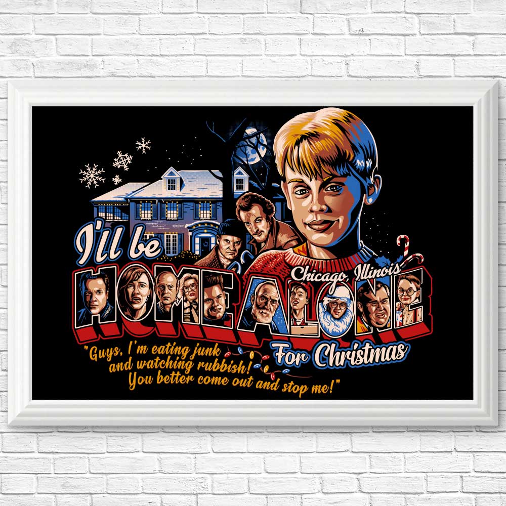 Posters and Prints - 'Eating Junk and Watching Rubbish' by GoodIdeaRyan