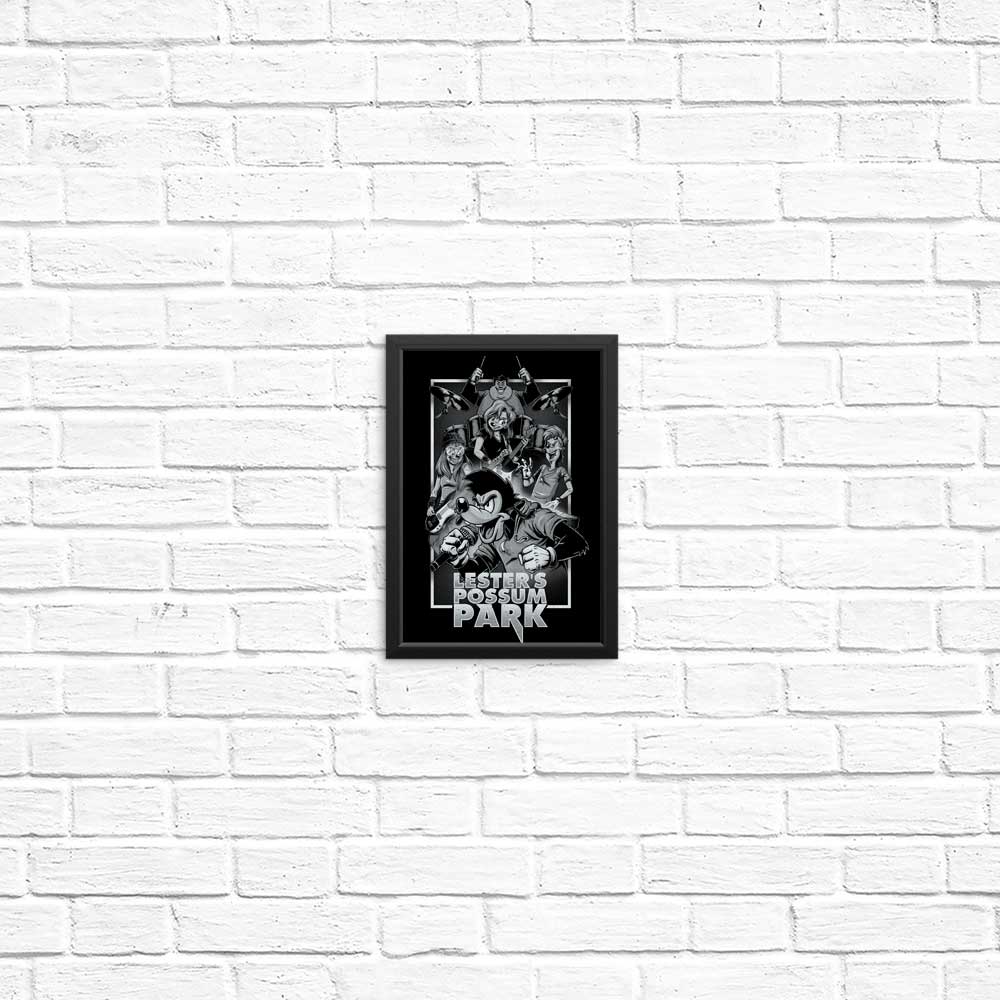 High - Quality Possum Park Posters and Prints from Studio Mootant