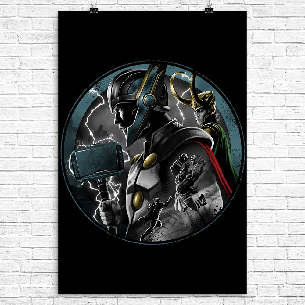 Ragnarok Themed Art Poster from XENOS