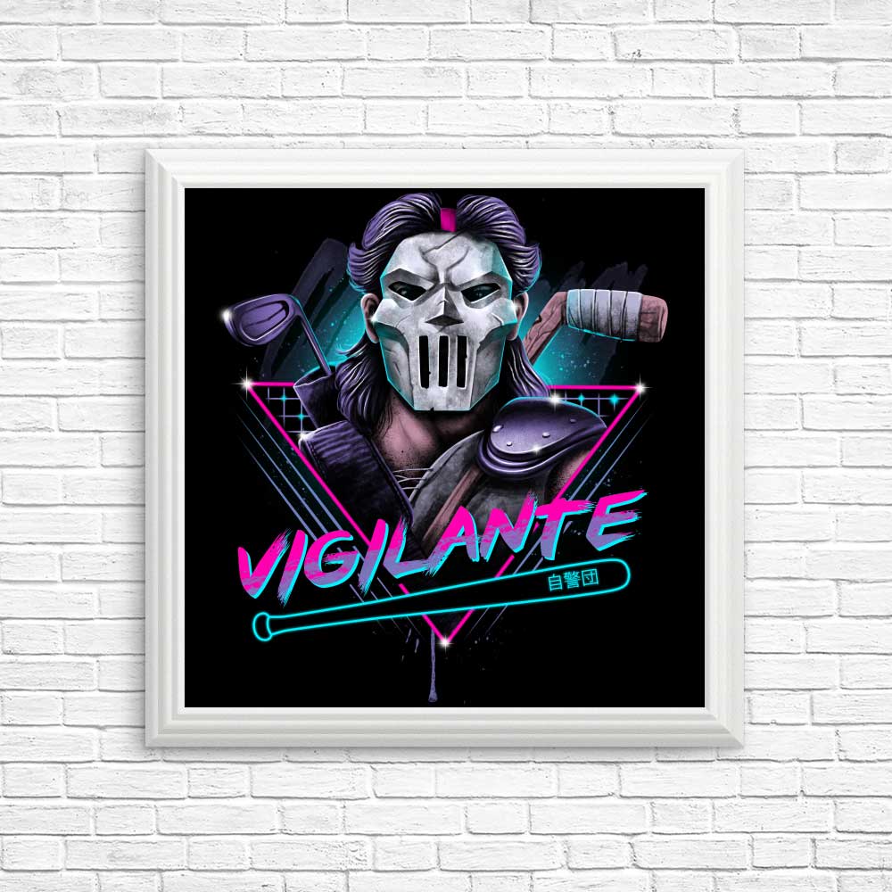 High - quality Rad Vigilante Posters and Prints by XENOS