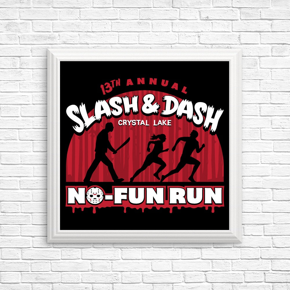 No Fun Run - Art Posters and Prints