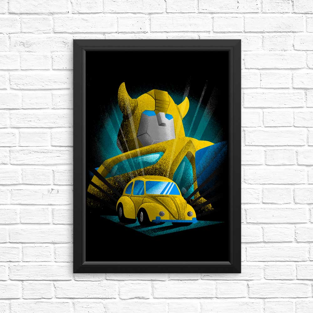 Stunning Bee Posters and Prints by Donnie Illustrations