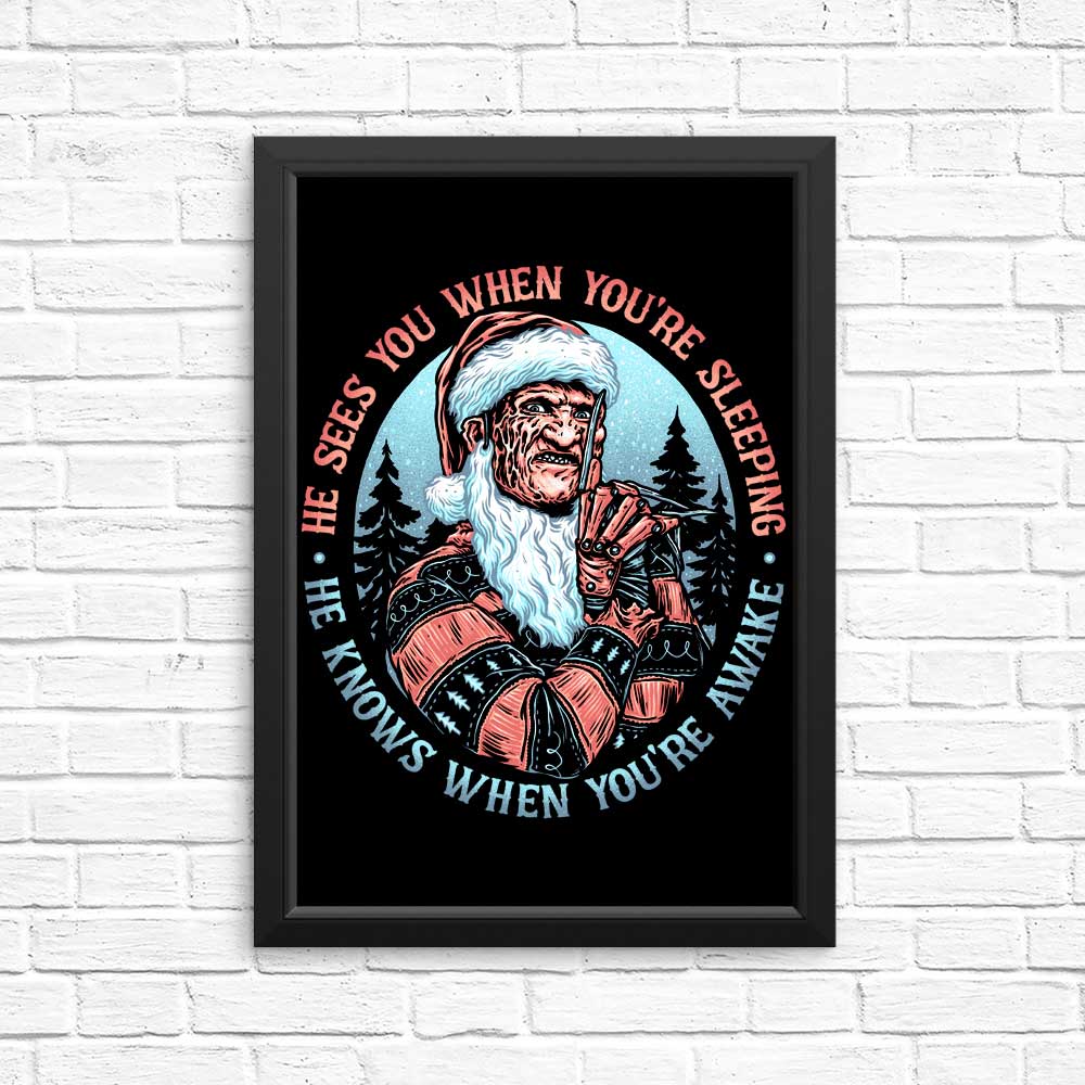 Nightmare Santa - Wall Posters and Art Prints