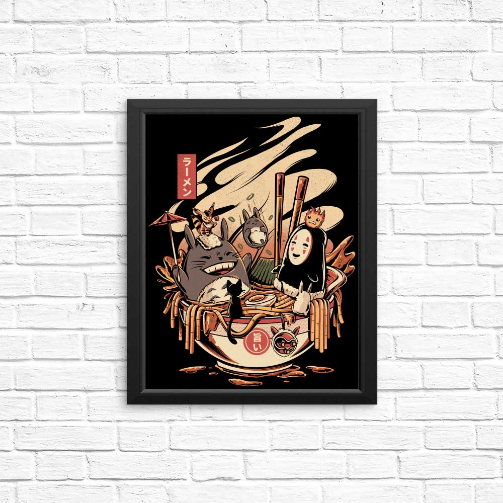 Vibrant Ramen Pool Party Posters and Prints