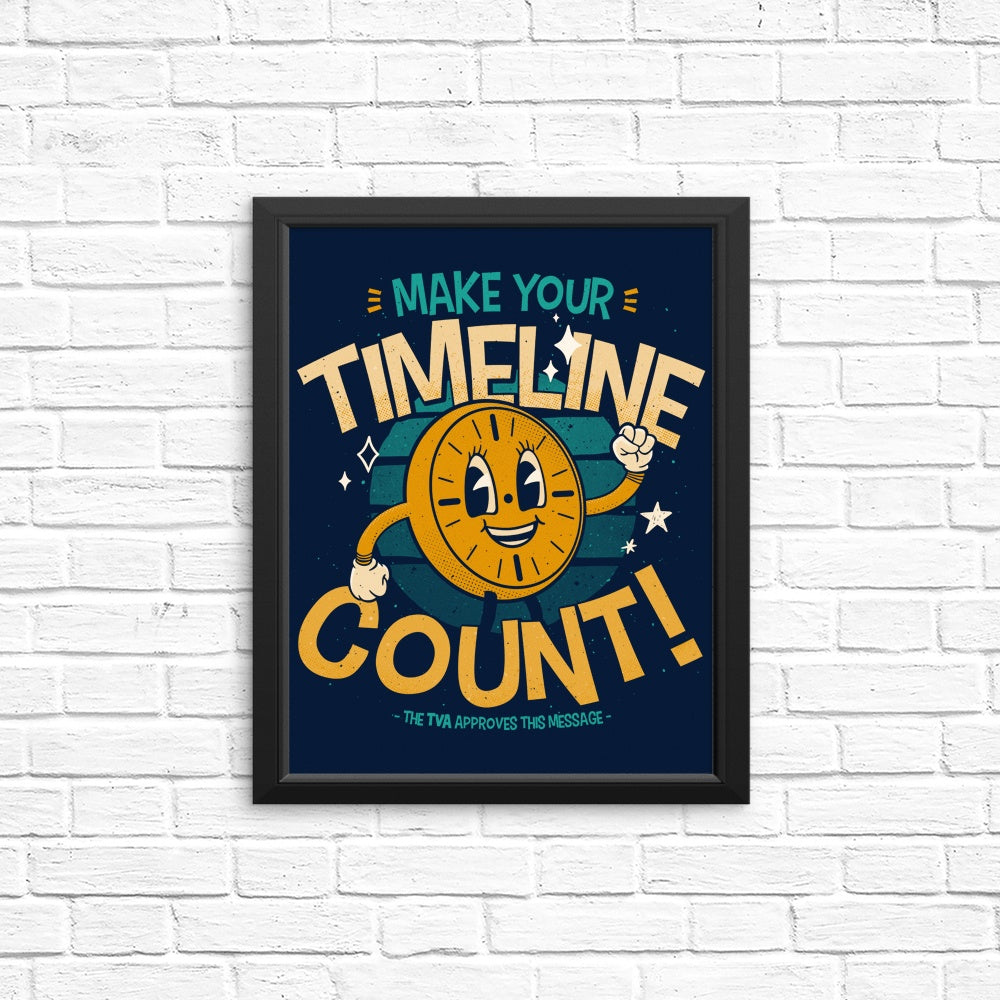 Count Your Timeline with High - Quality Posters & Prints