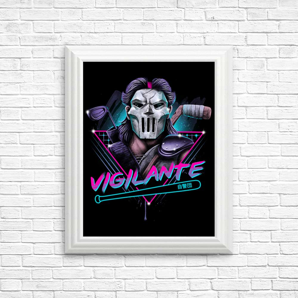 High - quality Rad Vigilante Posters and Prints by XENOS