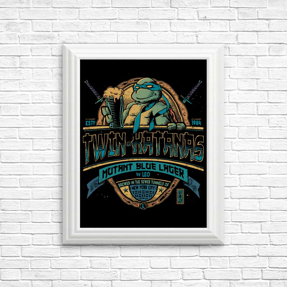 Teesgeex Twin Katanas - High - quality Posters & Prints