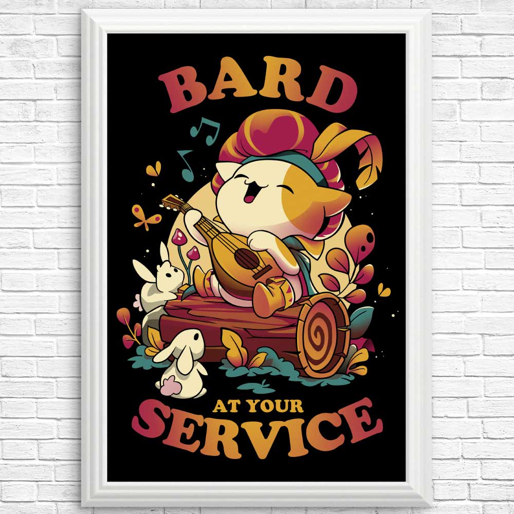 High - quality 'Bard at Your Service' Posters & Prints