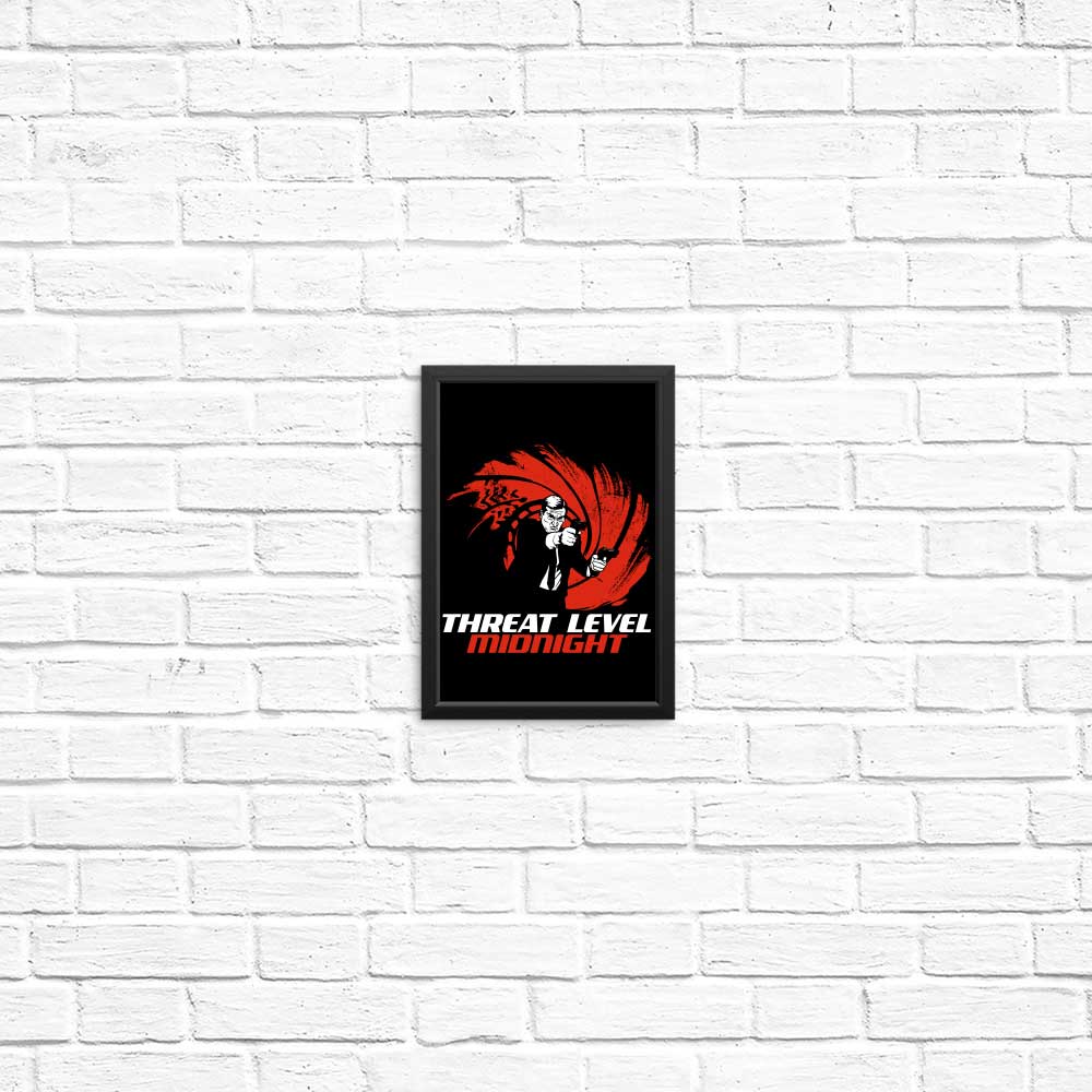 Double O Threat - High - Quality Posters and Prints by CoD Designs