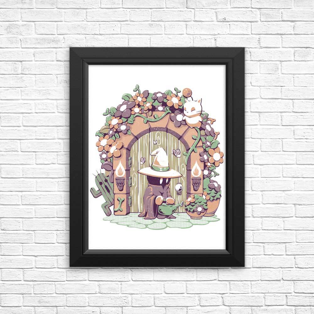 Elegant Fantasy Garden Posters and Prints