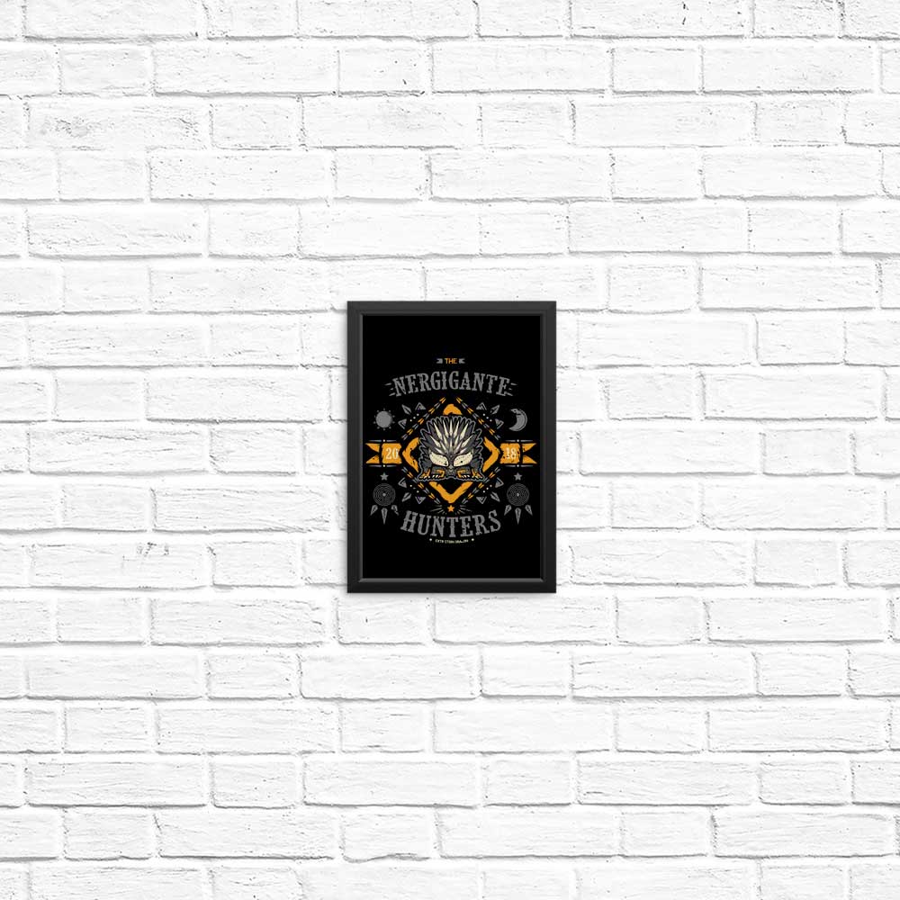 The Nergigante Hunters - High - Quality Posters and Prints for Decoration