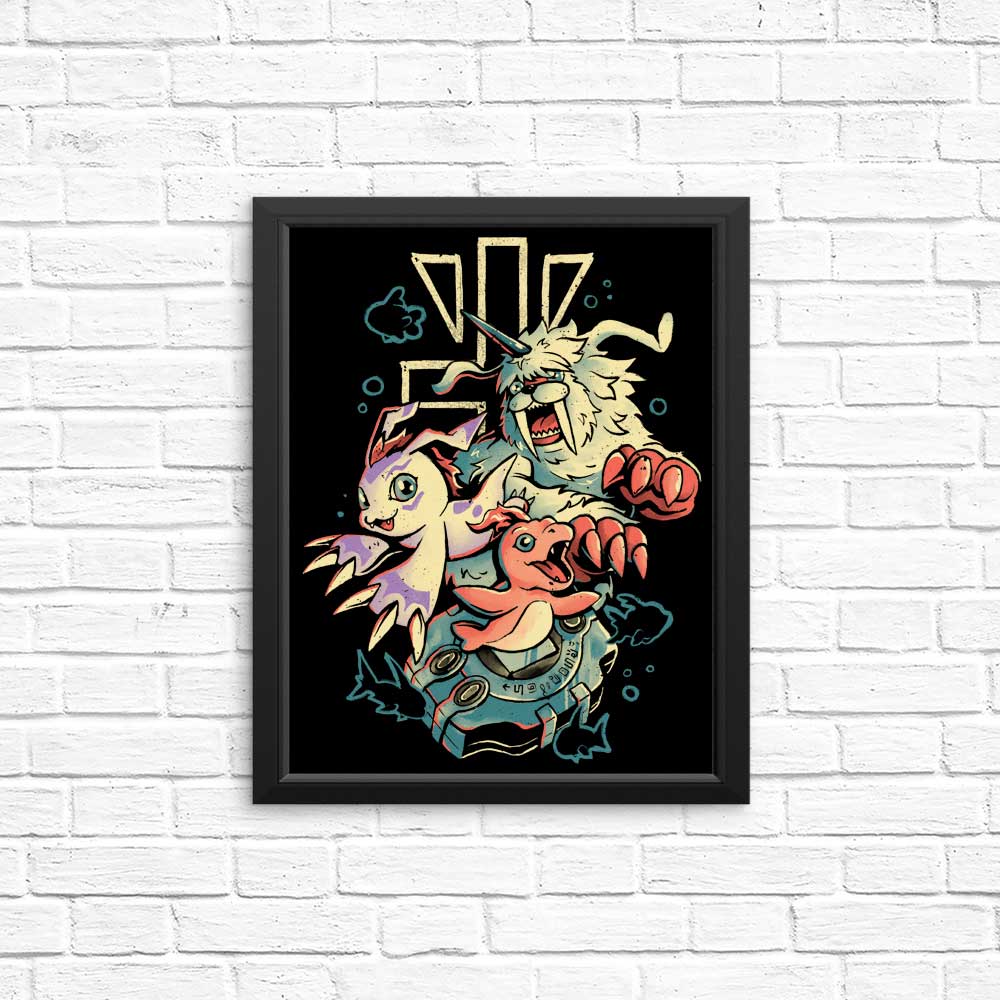 Evolution of Digital Seal - High - quality Posters and Prints