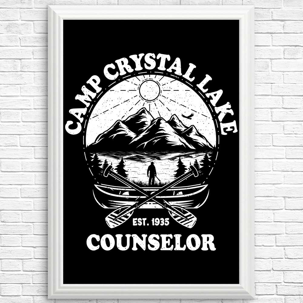 Crystal Lake Counselor Decorative Posters and Prints