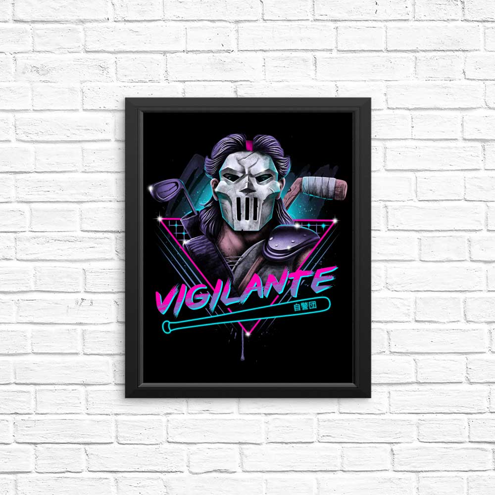 High - quality Rad Vigilante Posters and Prints by XENOS