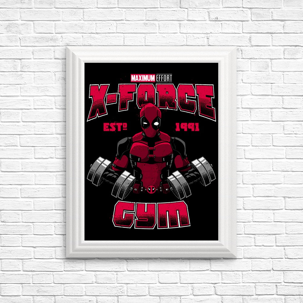 High - Quality Gym Posters and Prints from X - Force Gym Collection