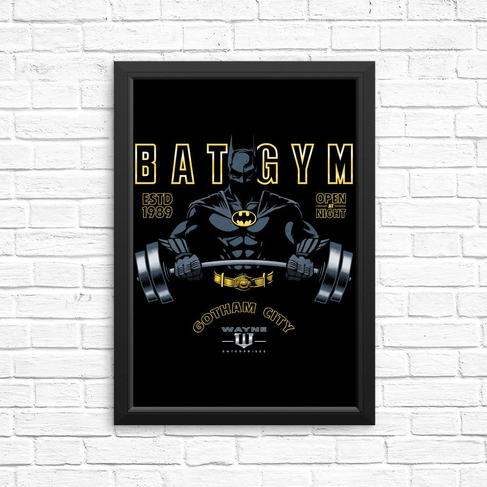 Teesgeex Bat Gym 89 High - Quality Posters & Prints