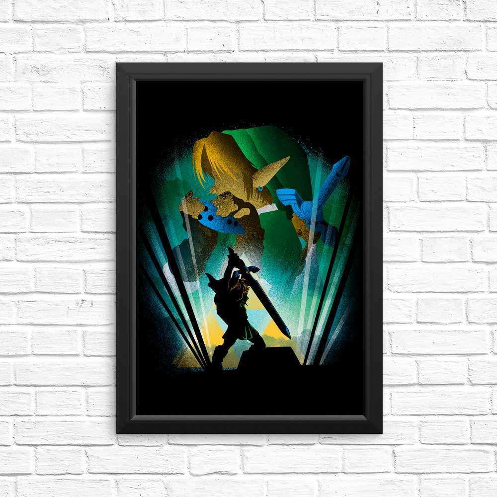 Stunning 'Hero of Time' Posters and Prints by Donnie Illustrations