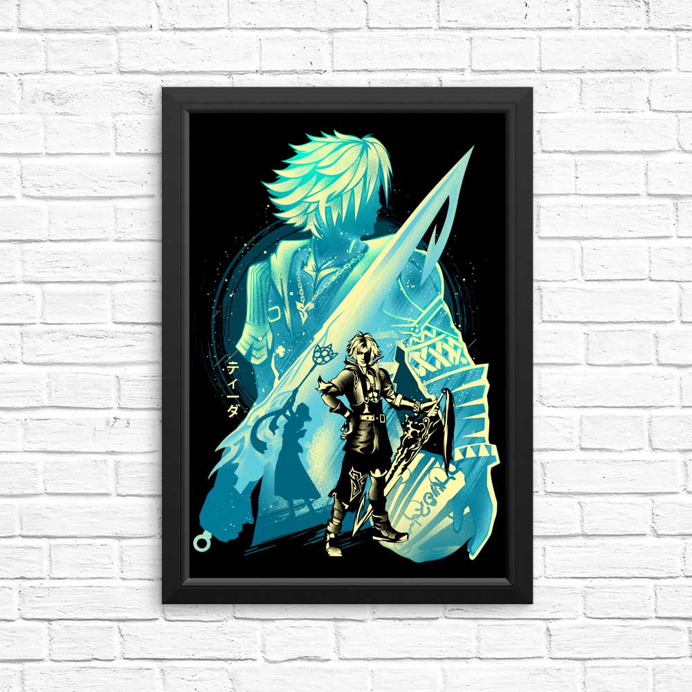 Blitzball Fantasy Themed Art Posters and Prints for Decor
