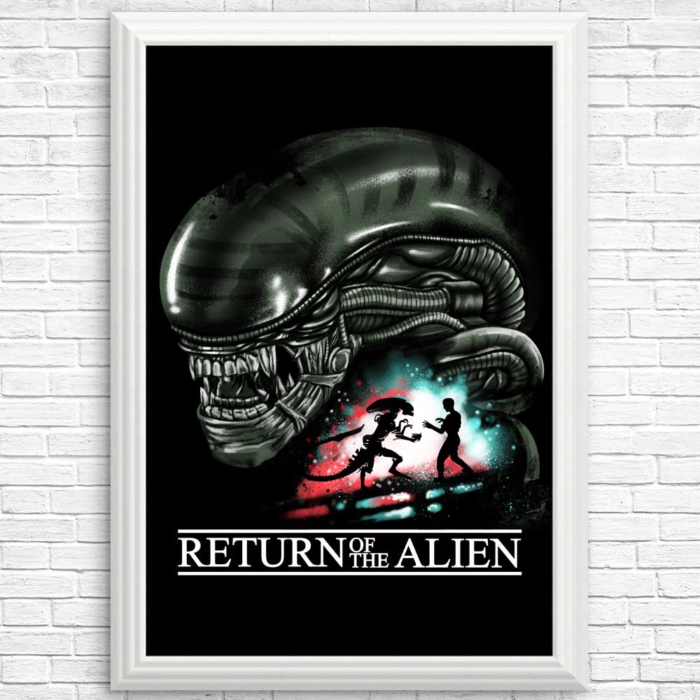 Alien's Return - High - Quality Posters and Prints